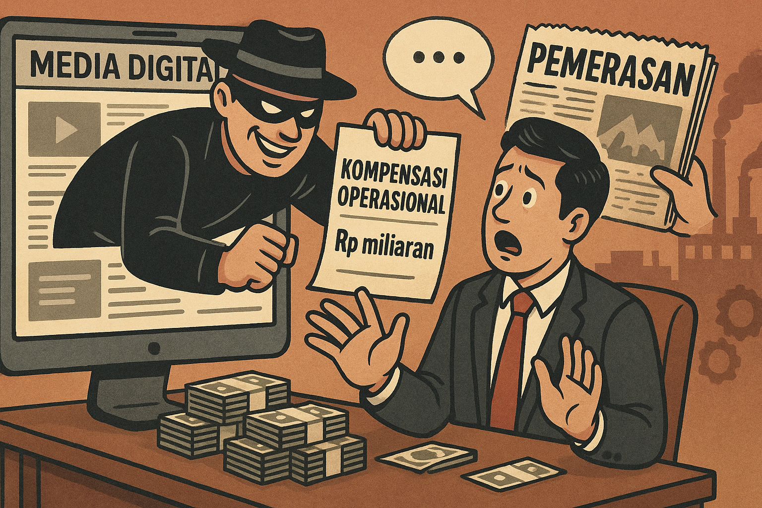 Semoga kisah ini menjadi pengingat, bahwa di balik gemerlap dunia digital, masih ada noda hitam yang harus dibersihkan di Kalimantan Barat.