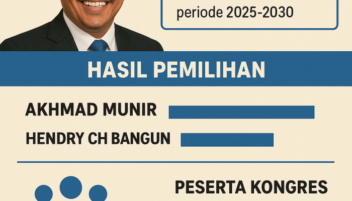 Akhmad Munir Resmi Pimpin PWI 2025-2030, Era Baru Dimulai