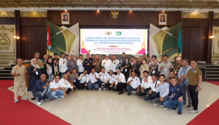 Gelar UKW Besar-Besaran, Pilar Pers Kian Tegar, PWI Kalbar Makin Kuat