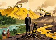 Menteri Kehutanan didesak cabut izin PT Mendawa Argopura Sentosa (PT MAS). Perusahaan bauksit ini diduga beroperasi di kawasan Hutan Adat Dori Tunggal serta Hutan Lindung Sanggau Kapuas, Kalimantan Barat. Aktivitas pertambangan mengancam hutan primer, sumber air bersih, serta kehidupan masyarakat adat Dayak Penyelimau. Simak laporan lengkap konflik lingkungan dan hak asasi manusia ini.