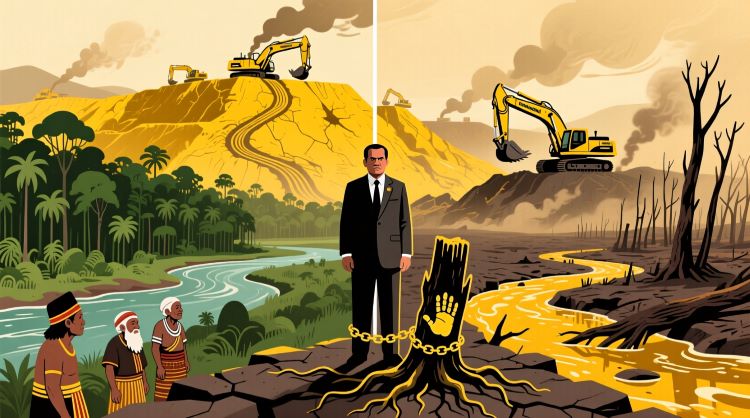 Menteri Kehutanan didesak cabut izin PT Mendawa Argopura Sentosa (PT MAS). Perusahaan bauksit ini diduga beroperasi di kawasan Hutan Adat Dori Tunggal serta Hutan Lindung Sanggau Kapuas, Kalimantan Barat. Aktivitas pertambangan mengancam hutan primer, sumber air bersih, serta kehidupan masyarakat adat Dayak Penyelimau. Simak laporan lengkap konflik lingkungan dan hak asasi manusia ini.