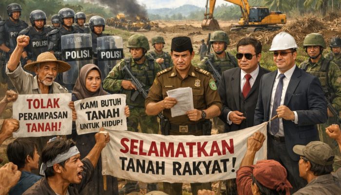 PARAH!! Ratusan Hektare Lahan Dicaplok PT Mitra Andalan Sejahtera (PT MAS), Rakyat Beri Ultimatum, Kembalikan atau Bayar