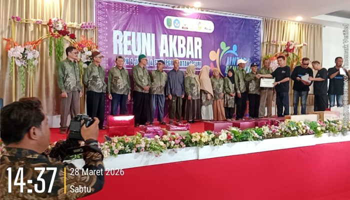 Reuni Akbar Lintas Generasi SMPN 1 Jawai–SMP PGRI Matang Suri 2026, Penuh Haru”
