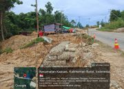 BPJN Kalbar Tancap Gas Tangani Longsor Akut di Jalur Vital Tanjung-Sanggau