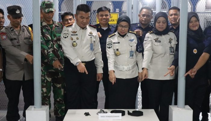 Razia Insidentil Bersama TNI-Polri, LPKA Maros Perkuat Komitmen Jaga Keamanan dan Ketertiban
