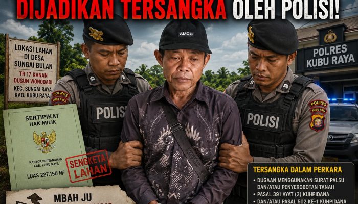 Diduga Sengketa Hak Atas Tanah, Tim Advokat Minta Kasus Mbah Ju Dikaji Ulang