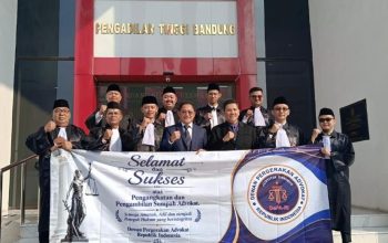 Ketua Pengadilan Tinggi Bandung: Advokat DePA-RI Harus Jujur dan Perofesional