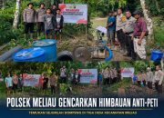 Polsek Meliau Gencarkan Himbauan Anti-PETI, Temukan Sejumlah Dompeng di Tiga Desa Kecamatan Meliau