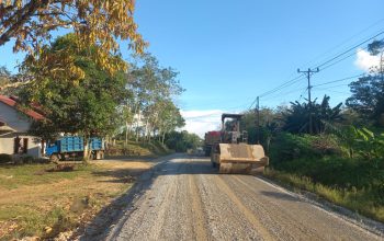 Peningkatan Jalan Manis Raya–Simpang Buluh Kuning Sedang Dalam Tahap Pelaksanaan Pekerjaan