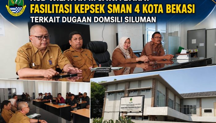 Mediasi Dugaan “Domisili Siluman” di SMAN 4 Belum Temui Titik Terang, KCD Wilayah III Tegaskan Proses SPMB Sesuai Juknis