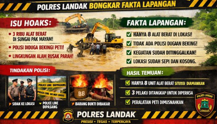 Isu Tambang Landak Bikin Heboh: Polisi Ungkap Fakta Pak Mayam