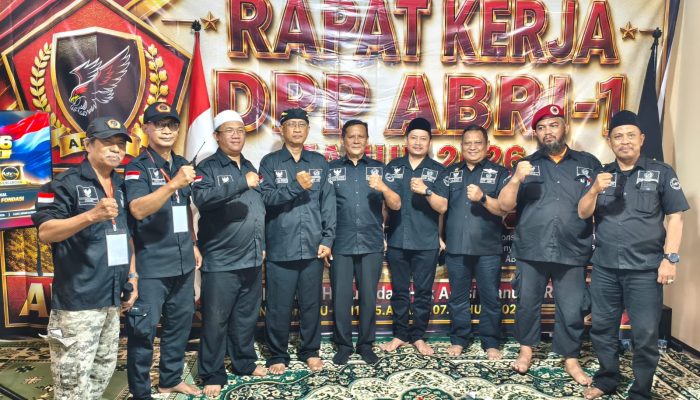 ABRI-1 Gelar Raker Perdana: Siap Jadi Mitra Pemerintah Sekaligus Garda Terdepan Kontrol Sosial