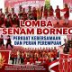 LOMBA SENAM BORNEO PERKUAT KEBERSAMAAN DAN PERAN PEREMPUAN