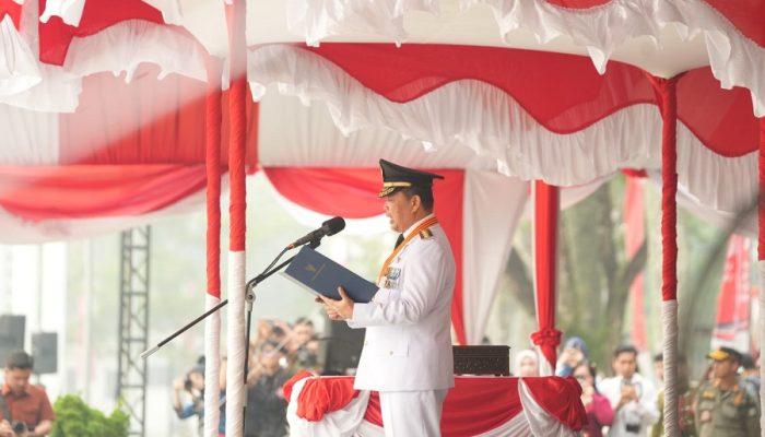 HUT KE-81 RI, PESAN GUBERNUR RIA NORSAN : JANGAN LUPAKAN SEJARAH