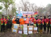 AKSI NYATA TP PKK KALBAR, SALURKAN AIR BERSIH UNTUK WARGA TERDAMPAK KARHUTLA DI KUBU RAYA