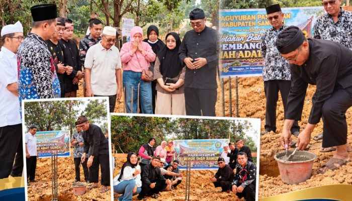 Rumah Adat Sunda Sanggau Resmi Dibangun, Simbol Baru Kebhinekaan