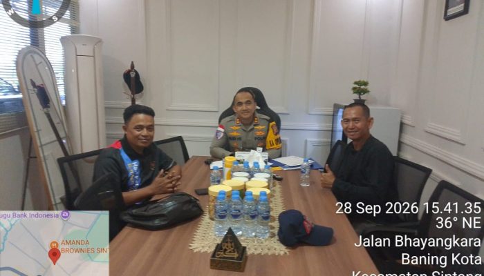 Forum Wartawan Kalbar Indonesia Temui Kapolres Sintang, Bahas Penguatan Sinergi Pers dan Polri