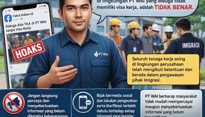 Luruskan Kabar Keliru, PT WAI Tegaskan TKA Penuhi Syarat Hukum