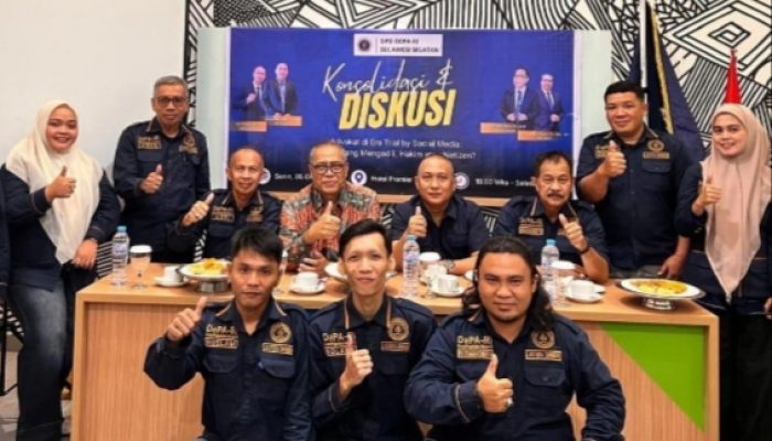 DePA-RI Sulsel Soroti Fenomena “Trial by Social Media”: Siapa Mengadili, Netizen atau Hakim?