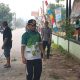Koramil 1210-03/Mandor Bersama Forkopimcam dan Masyarakat Gelar Kerja Bakti di TKN Pembina Mandor.