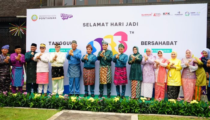 PEMPROV KALBAR APRESIASI CAPAIAN PEMBANGUNAN KOTA PONTIANAK