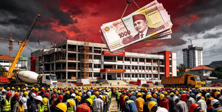 Proyek Strategis Nasional (PSN) Presiden Prabowo Berjalan, Gaji 300 Pekerja Pontianak Berhenti di Meja Janji