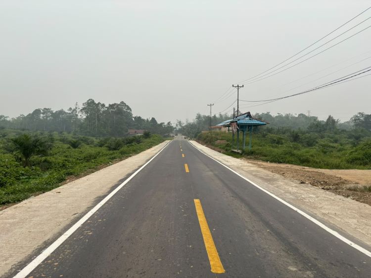 Tantangan terbesar datang dari kendaraan besar. Angkutan CPO dan BBM kerap melintas di ruas jalan nasional ini. Ketika berpapasan, kendaraan-kendaraan itu sering sampai ke bahu jalan. Padahal, bahu jalan tengah dikerjakan. Kondisi ini memicu gangguan serius.
